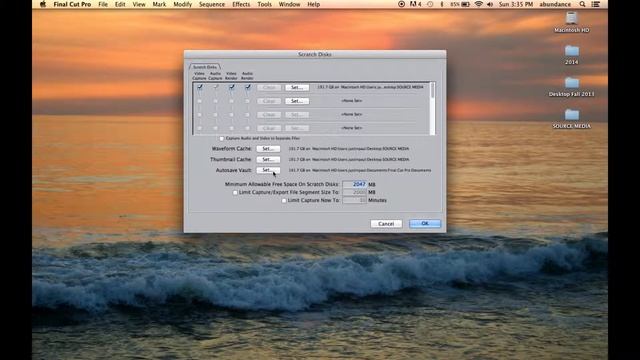 Final Cut Pro 7 Tutorial | Scratch Disk Settings смотреть онлайн