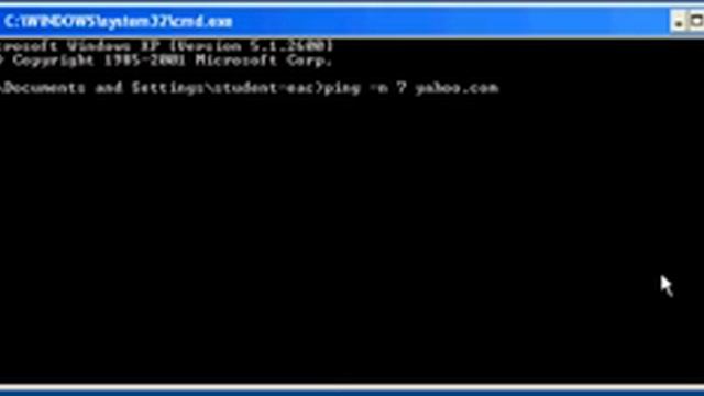 Ping a Remote Host 7 Times смотреть онлайн