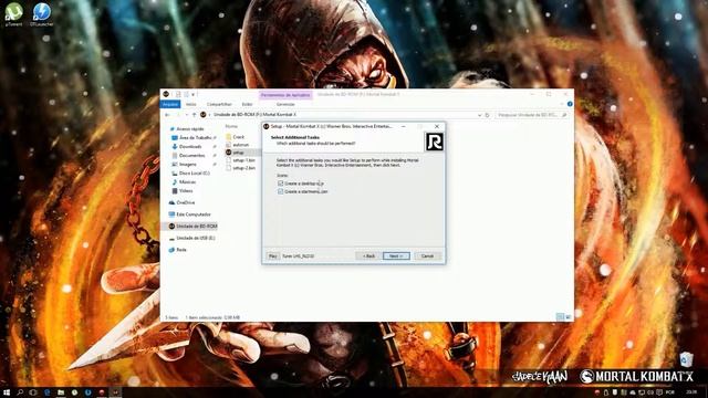 Como baixar e instalar MORTAL KOMBAT X смотреть онлайн