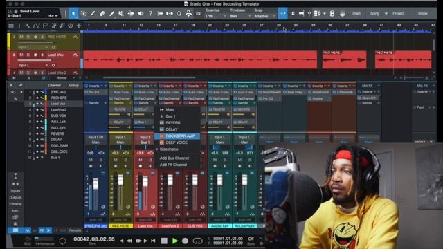 FREE Studio One 5 Vocal Template // Studio One 5 Recording AutoTune Vocals Template