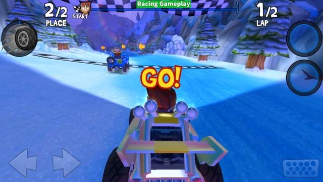 Beach Buggy Racing 2 Android Gameplay | Rez & Baja Buster VS All Boss Battles смотреть онлайн