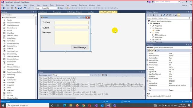 Day 4 - C# Windows Forms Introduction & Design смотреть онлайн
