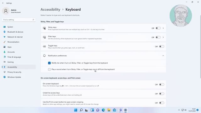 How to Turn off Windows 11 Keyboard Sound (Tutorial) смотреть онлайн