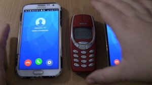 Double MIUI  fake on Samsung  Note 2+S4 mini android 11 via Fake call Nokia 3310 Red Incoming call