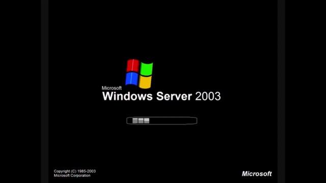 Windows Server 2003 Startup and Shutdown USA and UK смотреть онлайн