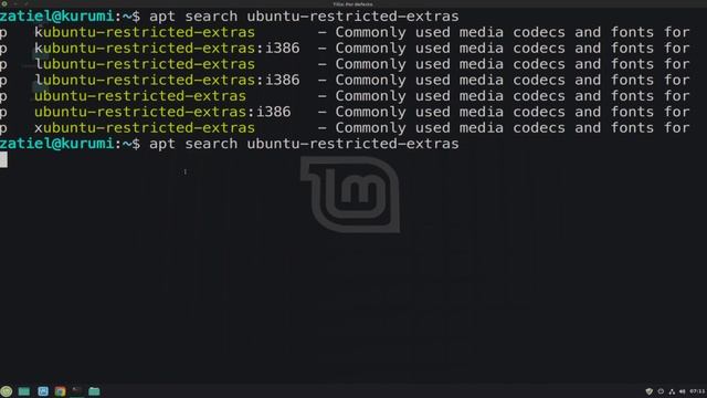 #LinuxMint Instalar Codecs Multimedia | Terminal смотреть онлайн