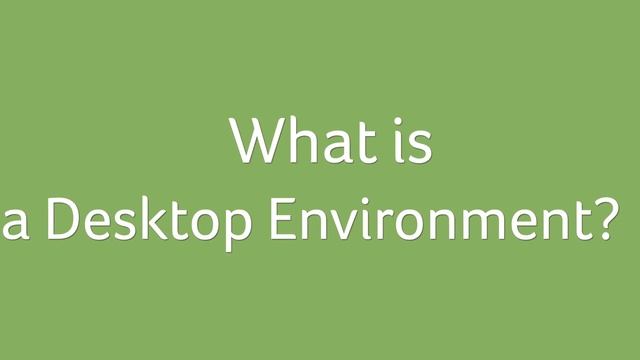 Window Manager vs Desktop Environment: What's the difference? смотреть онлайн