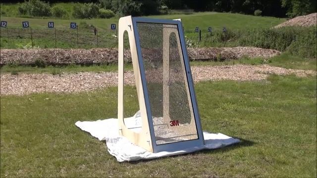 GlassEnergy -3M Ultra600 Safety & Security Window Film Demo Ballistic & Impact Testing смотреть онлайн
