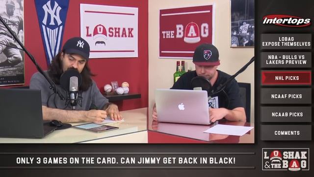 Tuesday Sports Betting Show | Free NBA Picks & NHL + MAC CFB | Loshak & the Bag LIVE смотреть онлайн