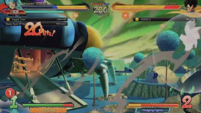 DRAGON BALL FighterZ Vegeta Blue, Android 18, & Master Roshi ranked match смотреть онлайн