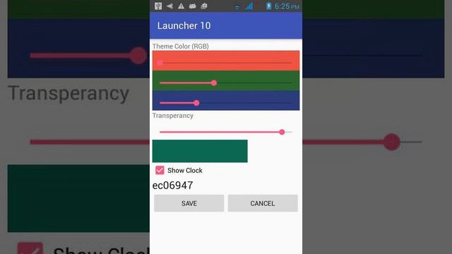 Launcher 10 for Android смотреть онлайн