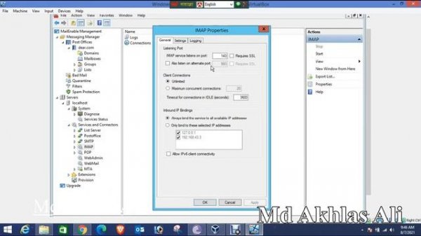 MailEnable Server Configuration