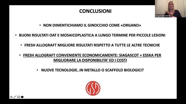 30 minuti con... il Comitato artroscopia - Lesioni condrali ed osteocondrali del ginocchio - parte смотреть онлайн