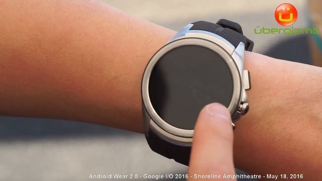 Android Wear 2.0 demo at Google I/O 2016 смотреть онлайн