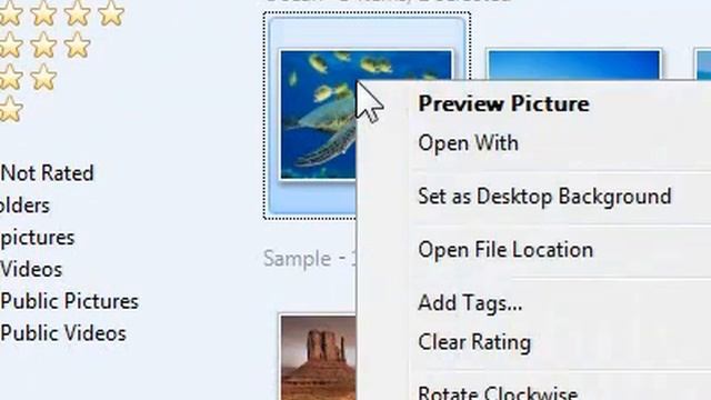 How to add a picture in Windows photo gallery as your desktop background смотреть онлайн