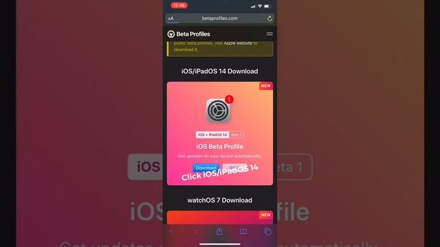 How To Install iOS 14 Beta Profile! смотреть онлайн