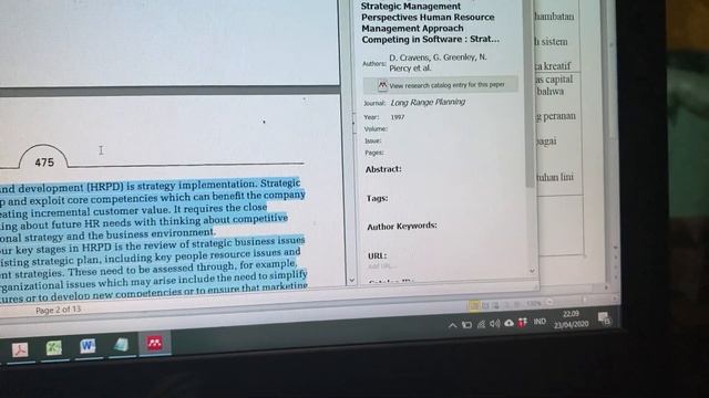 Bagaimana saya membaca dan memaping artikel untuk penulisan jurnal (How to read and mapping article смотреть онлайн
