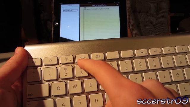 Apple Wireless Keyboard for iPad Demo смотреть онлайн