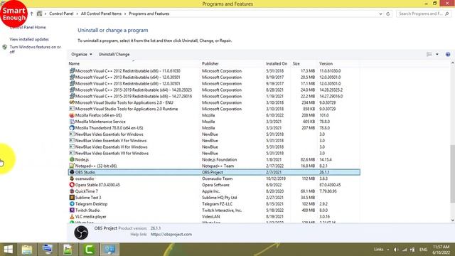 How to Uninstall OBS Studio from Windows 7, 8.1, 10, 11? смотреть онлайн