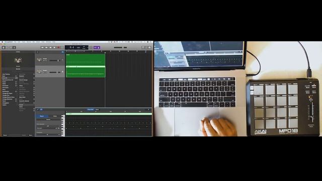 Using GarageBand with a Drum Pad смотреть онлайн