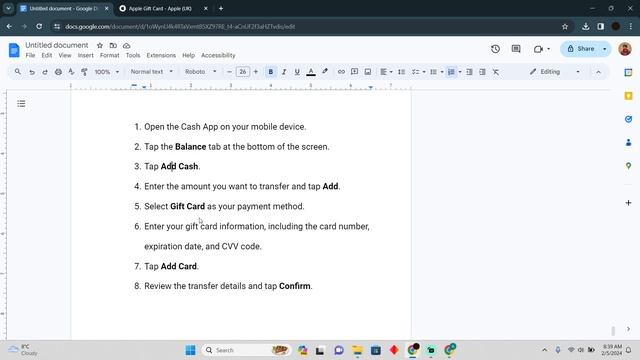 HOW TO USE APPLE GIFT CARD FOR CASH APP 2024! (FULL GUIDE) смотреть онлайн