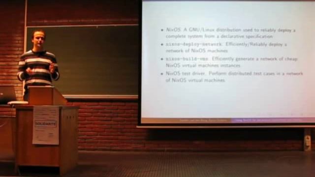 Using NixOS for declarative deployment and testing (Sander v смотреть онлайн