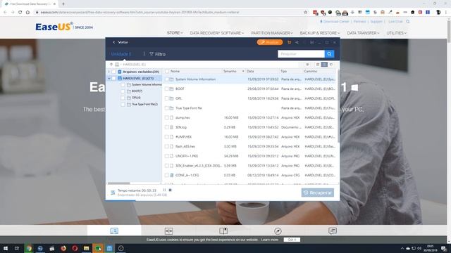 Easeus Data Recovery Wizard - Ótimo programa para recuperar arquivos! смотреть онлайн