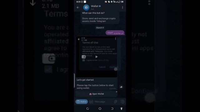 how to add telegram wallet on telegram смотреть онлайн