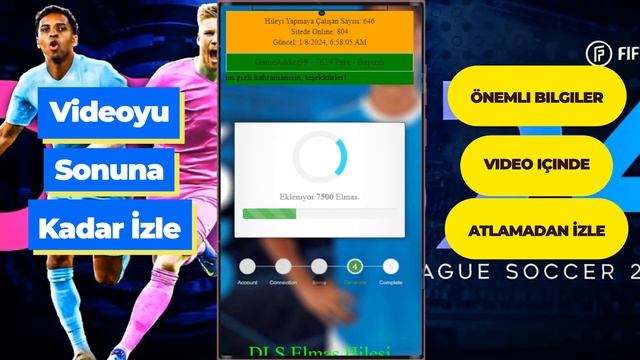 DLS 24 Para Hilesi - DLS 24 Hile - Bedava Elmas - Kanıtlı - Gerçek - Apk смотреть онлайн