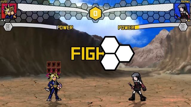 Jump Ultimate Stars Mugen - Yugi (Yu-Gi-Oh!) Vs. Akame (Akame Ga Kill) смотреть онлайн