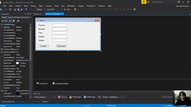 C# WinForms - Real Serial Data Using Timer (Part 1) смотреть онлайн