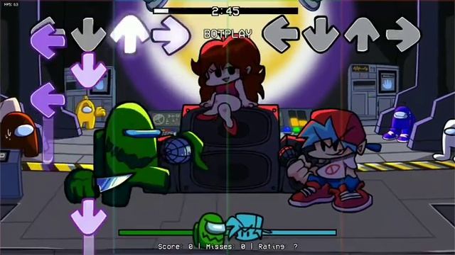 fnf imposter v3,4 android optimized ( Friday night funkin ) смотреть онлайн