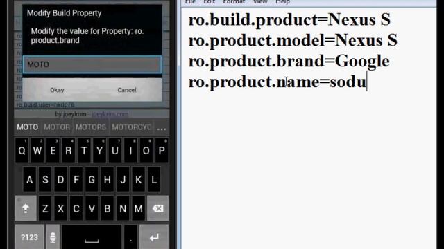 How to trick your android phone into being a Nexus S смотреть онлайн