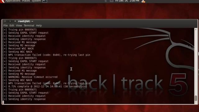 Hacking WPA/WPA2 Key using Reaver смотреть онлайн