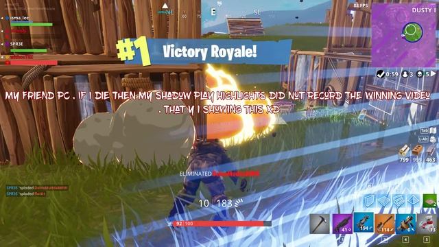 FORTNITE PRO GAMEPLAY GTX 1060 FPS HIGHLIGHTS #3 FORTNITE BATTLE VICTORY ROYALE смотреть онлайн