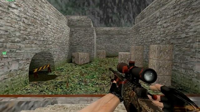 CS:GO AWP Mortis HD skin for CS 1.6 смотреть онлайн