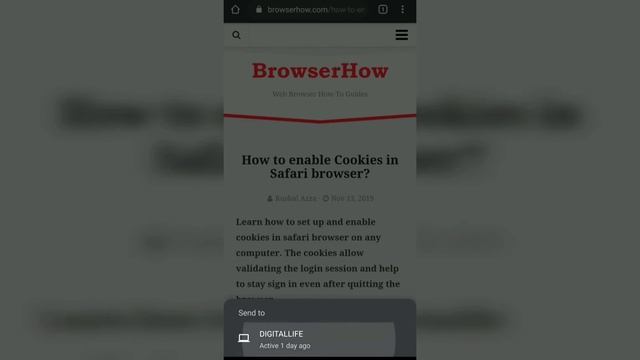 How to Send Link to Chrome Devices from Android Phone? смотреть онлайн