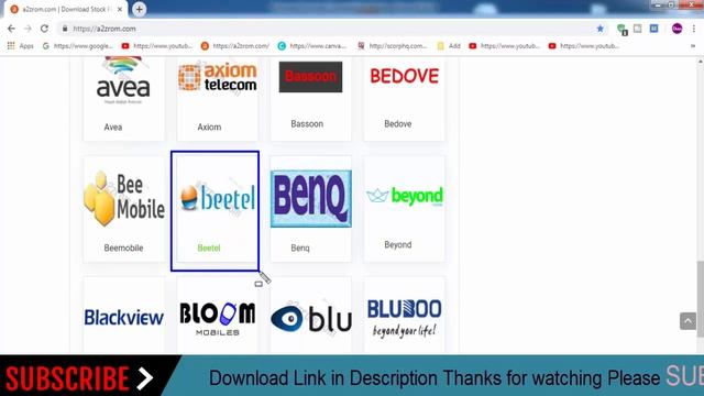 Download Beetel all Models Stock Rom Flash File & tools (Firmware) For Update Beetel Android Device смотреть онлайн