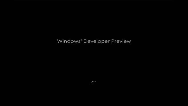 Installing Windows 8 Developer Preview смотреть онлайн