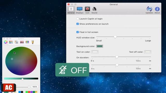 Captin - Show Status of Caps Lock on Screen (Mac) смотреть онлайн