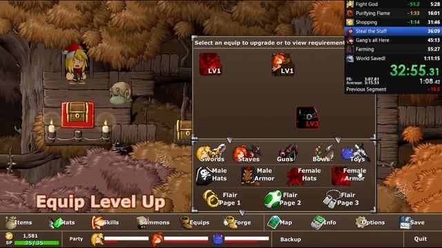 Epic Battle Fantasy 5 Any% New Game in 1:05:34 смотреть онлайн