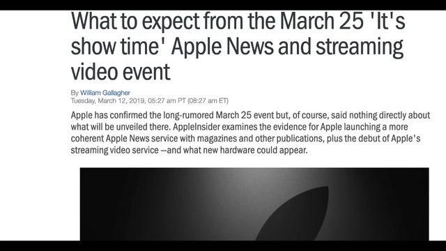 2019 iPads & AirPods 2 | Apple’s March Event | WWDC 2019 смотреть онлайн