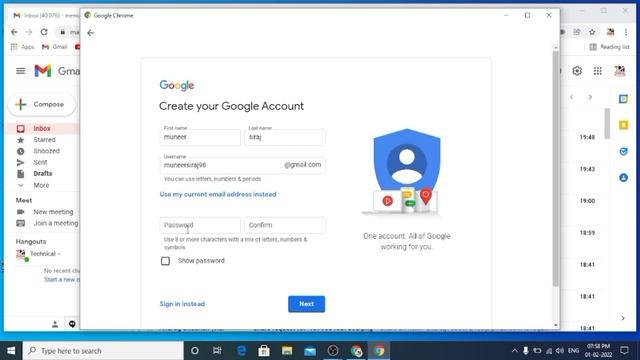 how to login multiple Gmail Account in Single Browser Laptop me Email Id Kaise Banaye смотреть онлайн