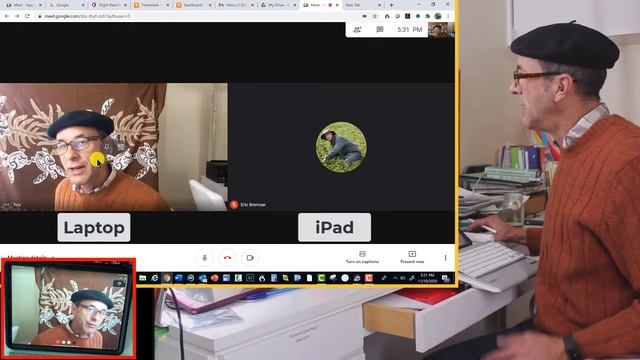 How to use Explain EDU in Google Meet with an iPad or tablet / Laptop Combo смотреть онлайн