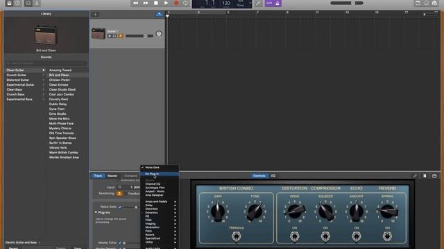 How to set up user patches with GarageBand, and disable the default guitar plugins смотреть онлайн