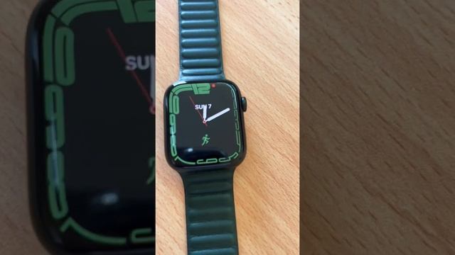 Apple Watch Series 7 45mm Green смотреть онлайн