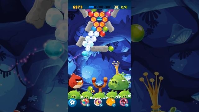Angry Birds POP Bubble Shooter - Level 174 Gameplay Android смотреть онлайн