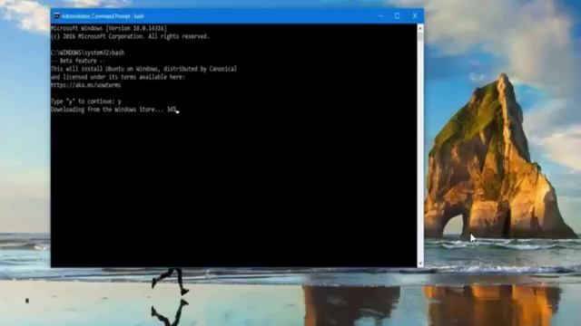Cara Mengaktifkan Ubuntu Bash di Windows 10 Build 14316 смотреть онлайн