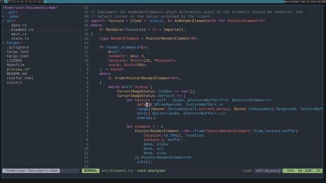 Adding cursor support to my Wayland compositor in Rust смотреть онлайн
