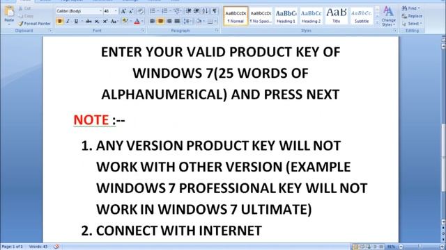 HOW TO CHANGE & ACTIVATE PRODUCT KEY IN WINDOWS 7.wmv смотреть онлайн